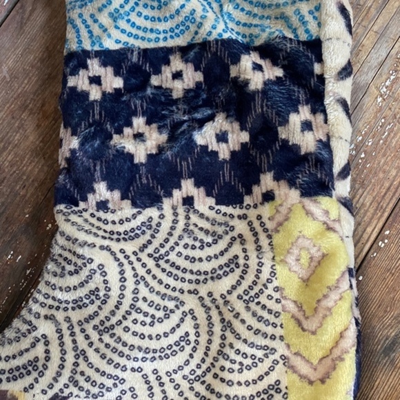 Johnny Was  Reversible Christmas Stocking - Picture 11 of 13